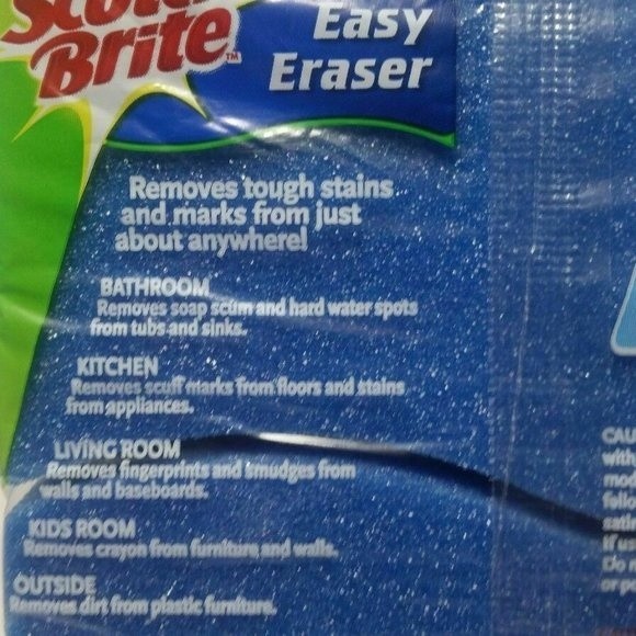 Scotch Brite Easy Eraser 3M Disposable Cleaning Pads 6 Packs (2 Per Pack) - Picture 8 of 13